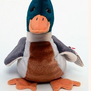 Jake the mallard duck. TY Original Beanie babies.